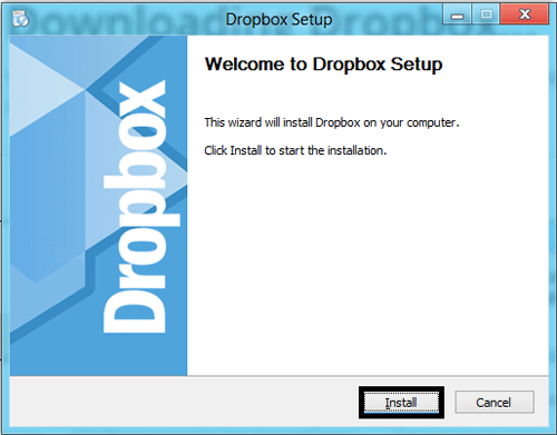 Run Dropbox Setup